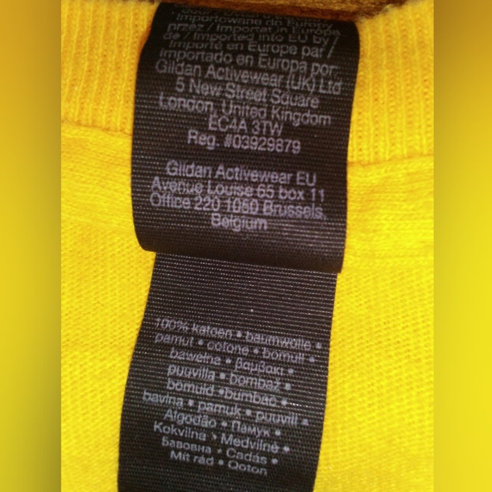 R.E.M. Monster Tour 1995 Yellow/Orange Front And Back Designs Large T-Shirt - Picture 6 of 8